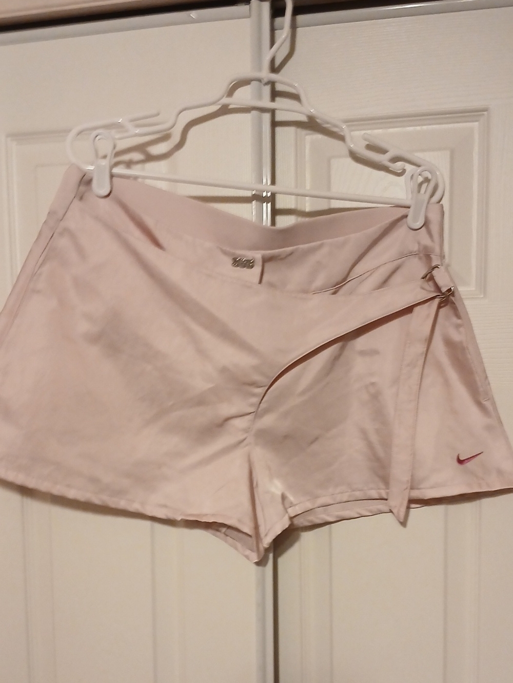 Pink Nike Tie Front Shorts